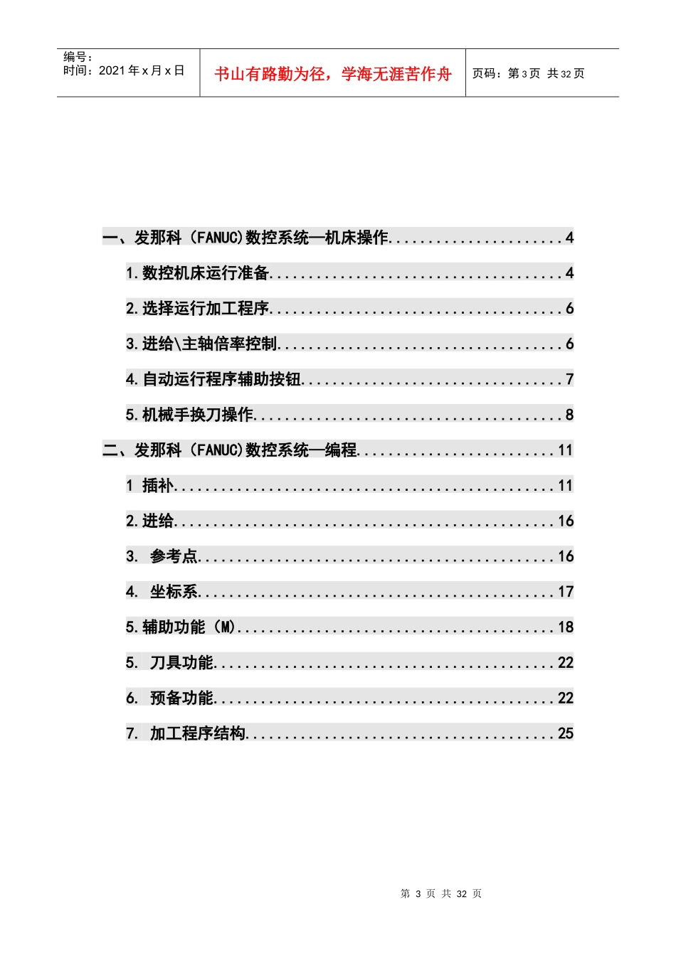 数控设备使用指南员工手册_第3页