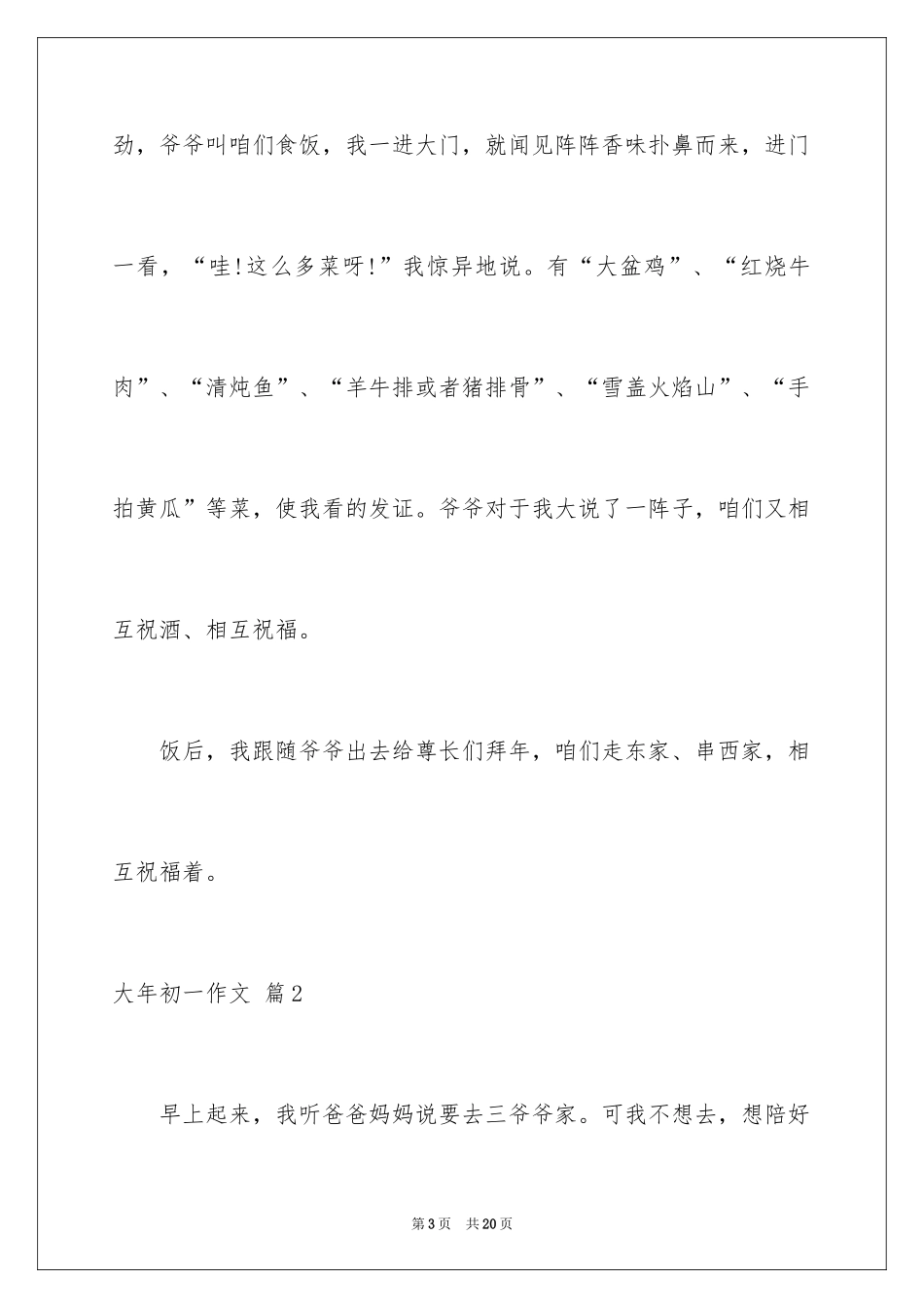 2024大年初一作文_25_第3页