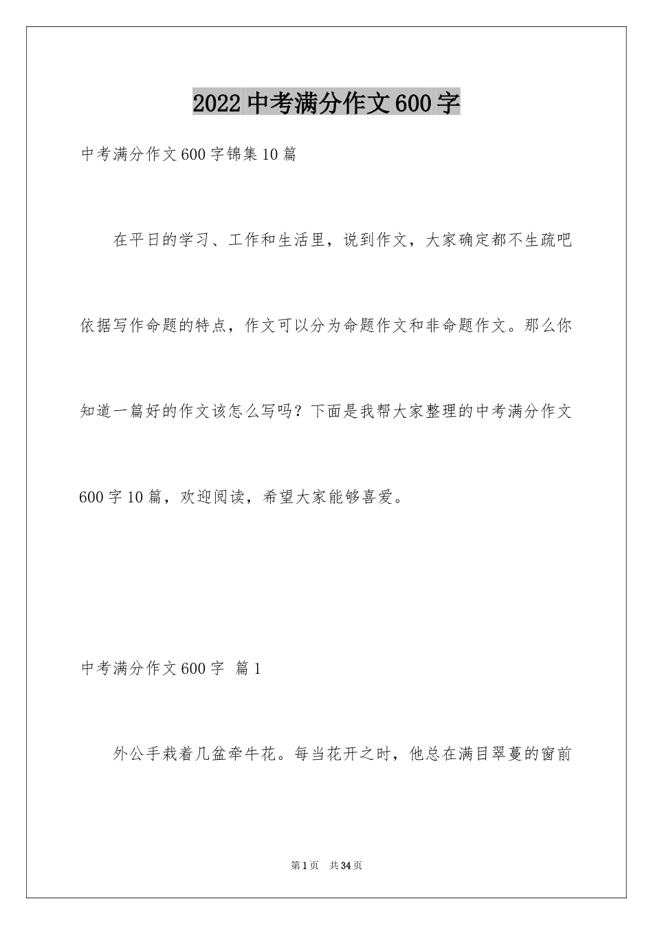 2024中考满分作文600字_79_第1页