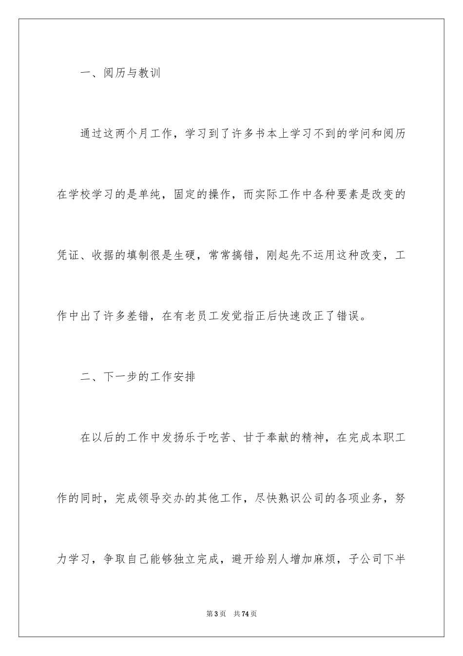 2024出纳工作总结_38_第3页