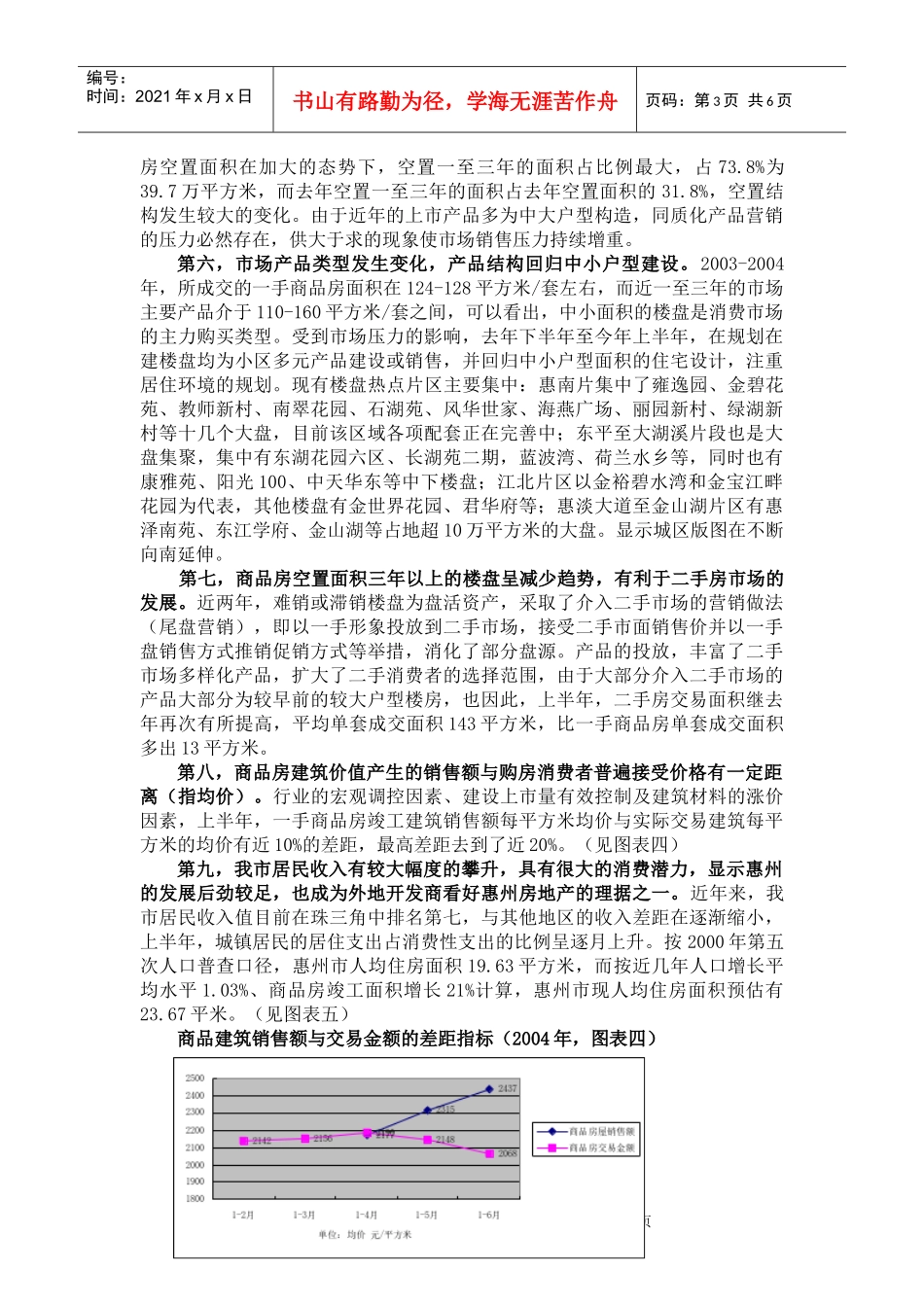 广东惠州房地产市场报告_第3页