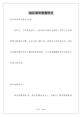 2024初中优秀作文_49