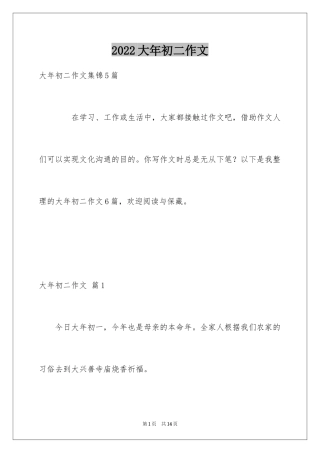 2024大年初二作文_32