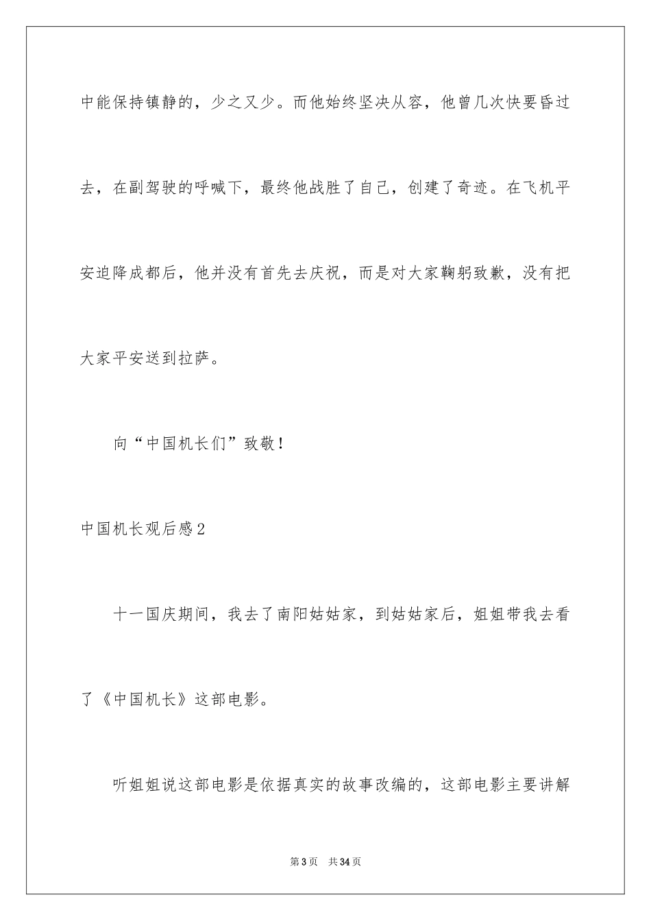 2024中国机长观后感_30_第3页