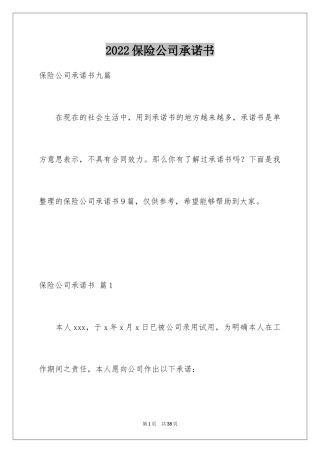 2024保险公司承诺书_28