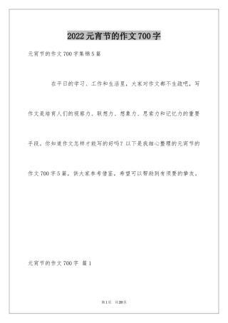 2024元宵节的作文700字_52