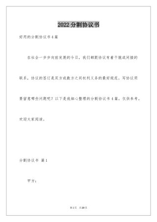 2024分割协议书_17