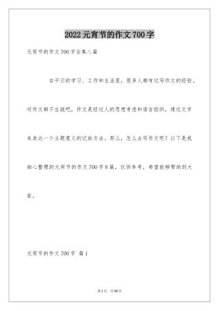 2024元宵节的作文700字_43