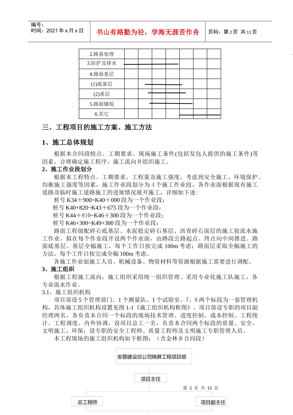 沥青路面施工技术方案_第2页