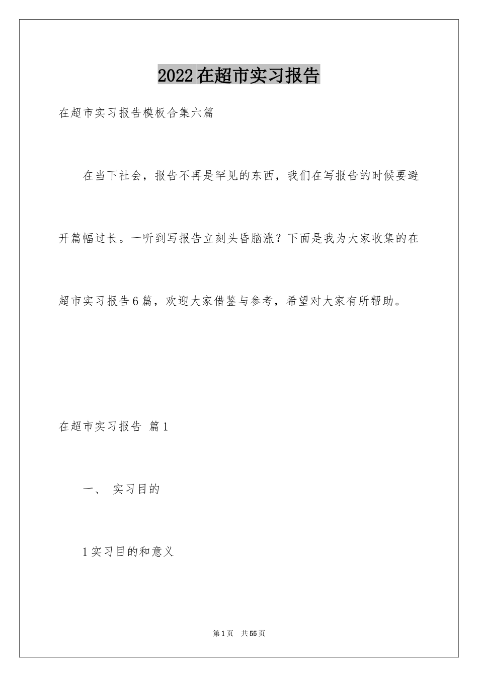 2024在超市实习报告_48_第1页