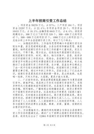 上半年招商引资工作总结 (22)