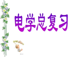 初中物理电学总复习