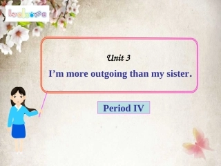 2013版新目标八年级上册英语Unit3period4