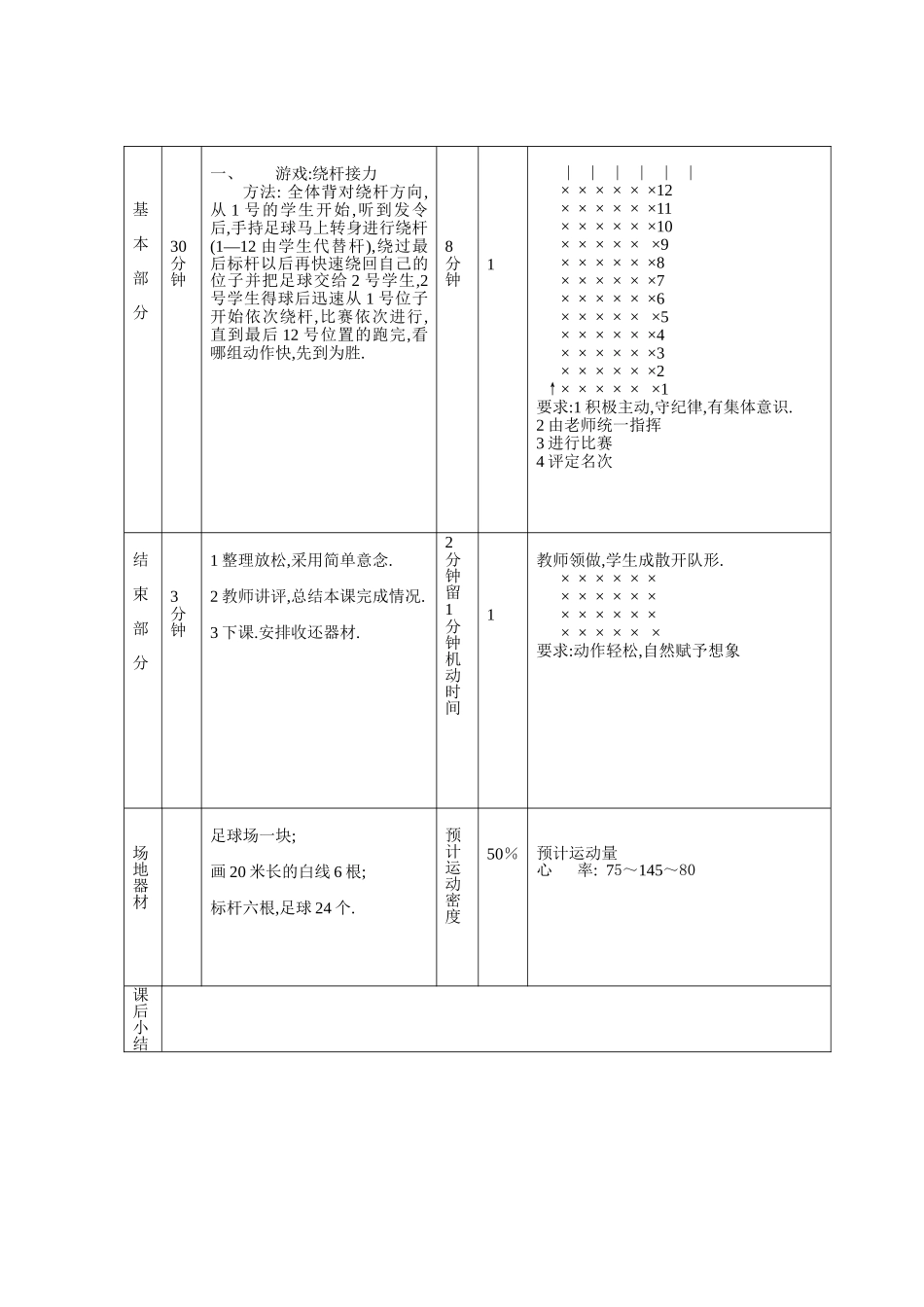 高二足球教案_第3页