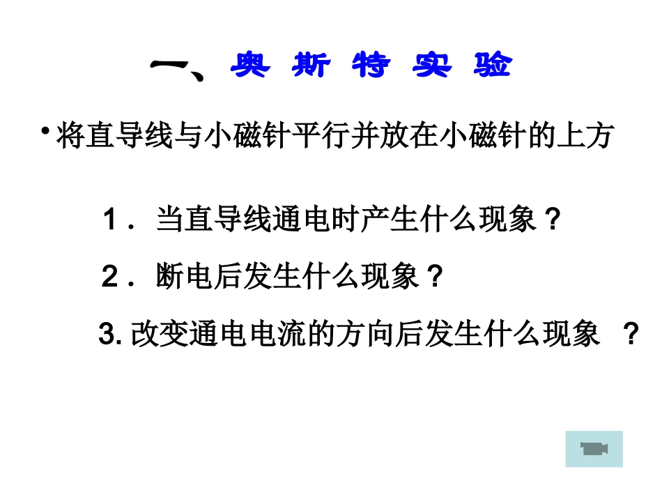 沪科九下《162电流的磁场》课件_第3页