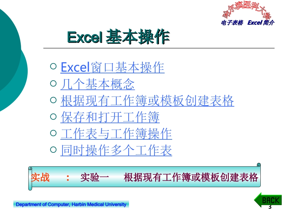 电子表格Excel简介_第3页