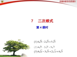 7二次根式第4课时