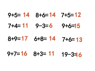 《8、7、6加几的运用》课件