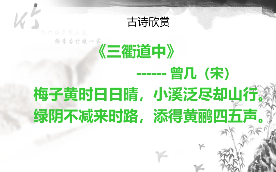 《三衢道中》文稿_第3页