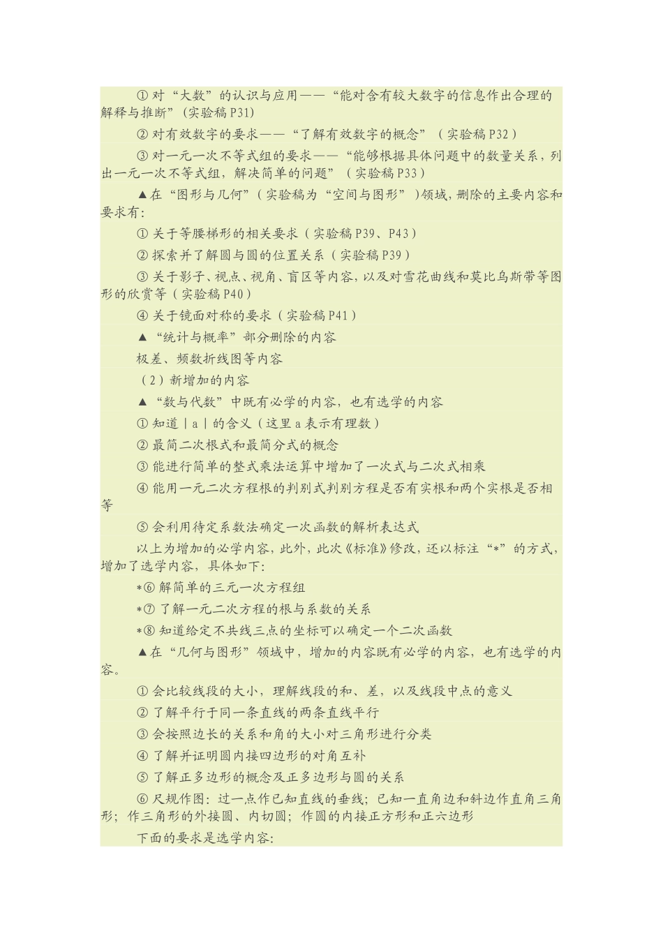 2011年版初中数学课程标准解读_第2页