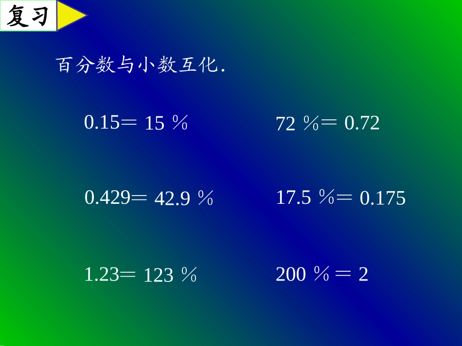 百分数的应用题PPT课件 (2)_第2页