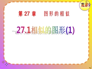 图形的相似（）