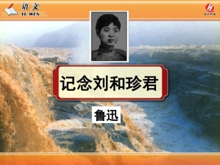 《记念刘和珍君》PPT课件