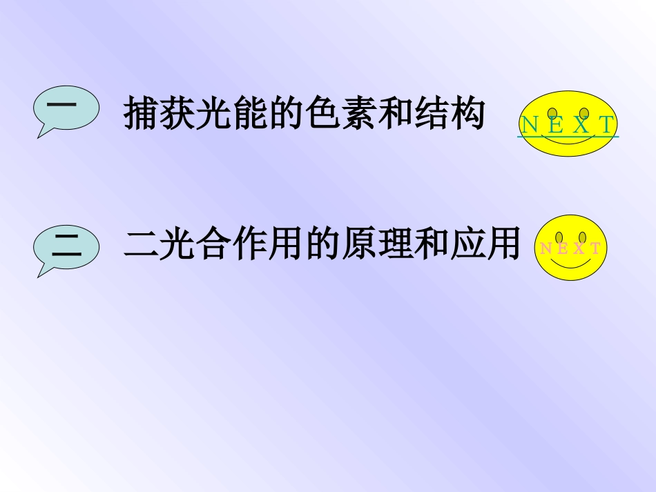 人教版必修1第5章第4节能量之源——光与光合作用（共37张PPT）_第2页
