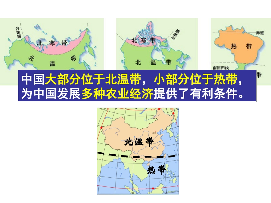 地理八年级上册第一二章复习_第3页