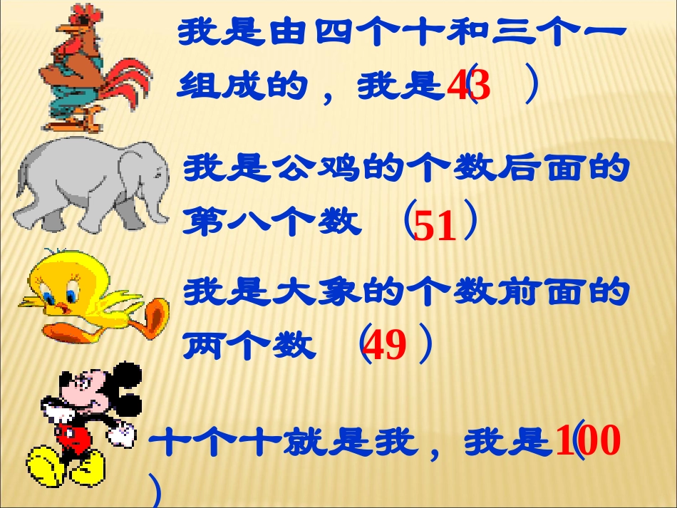 多一些、少一些、多得多、少得多(一年级数学下册人教版)_第3页