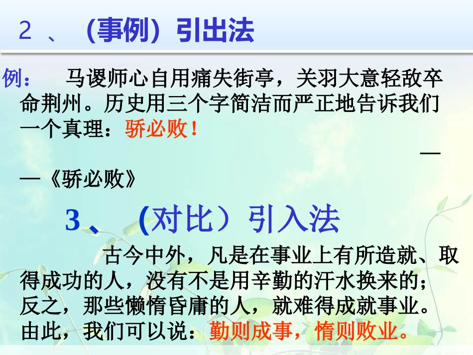 议论文精彩开头结尾_第3页