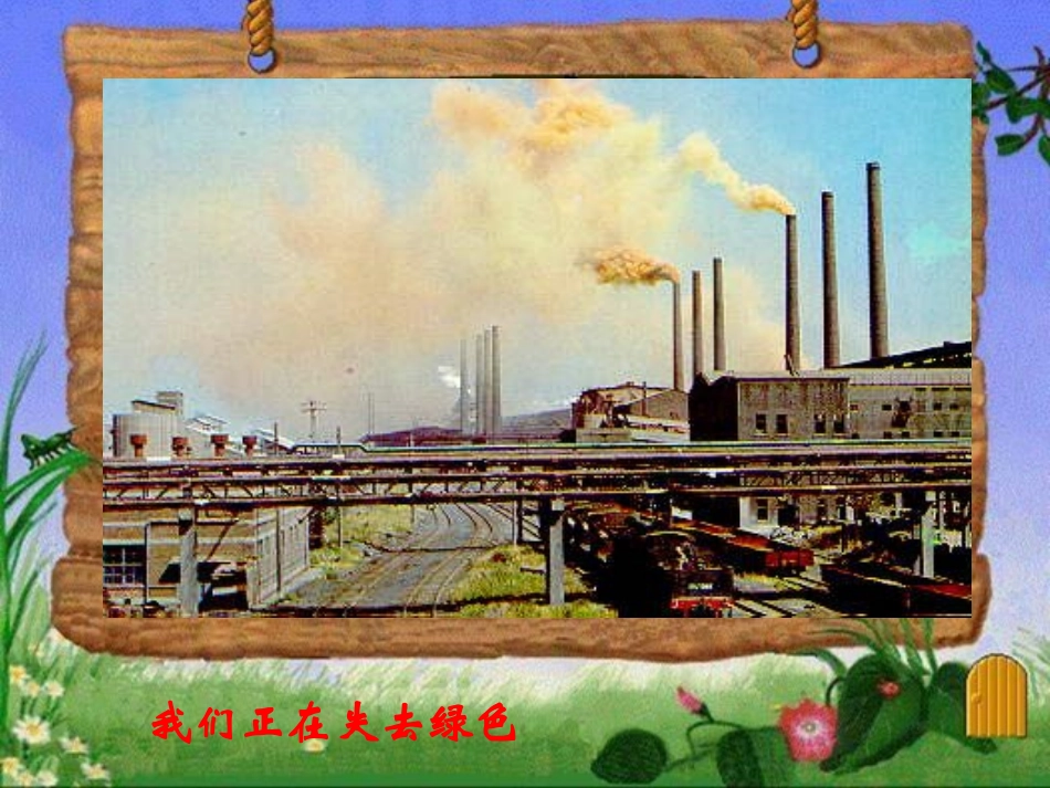 (湘美版)四年级美术下册课件_绿色呼唤_1_第3页
