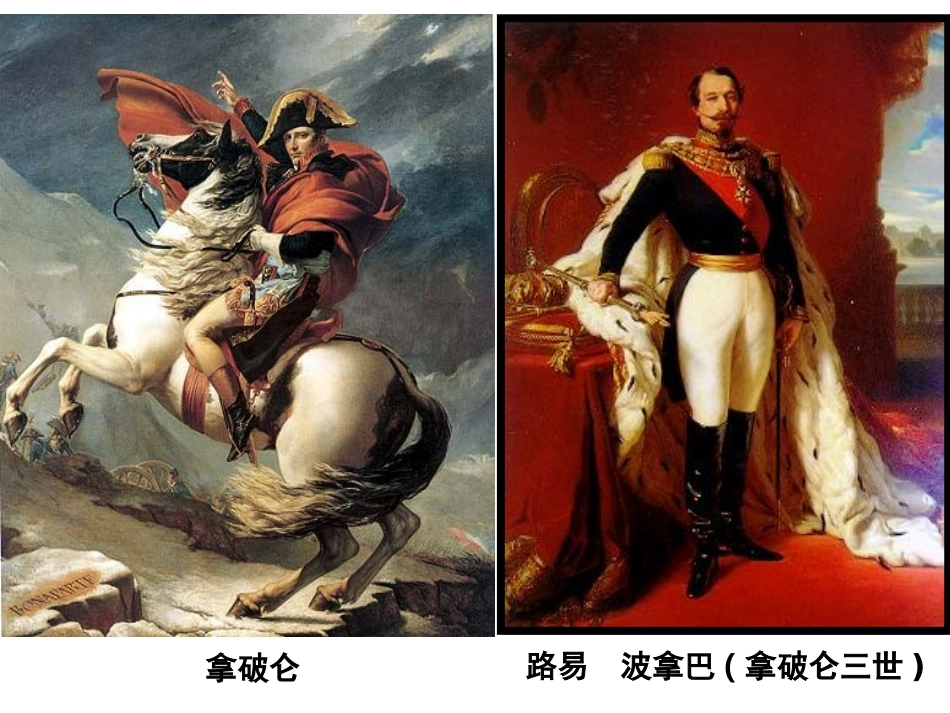 历史①必修39《资本主义政治制度在欧洲大陆的扩展》PPT课件_第2页