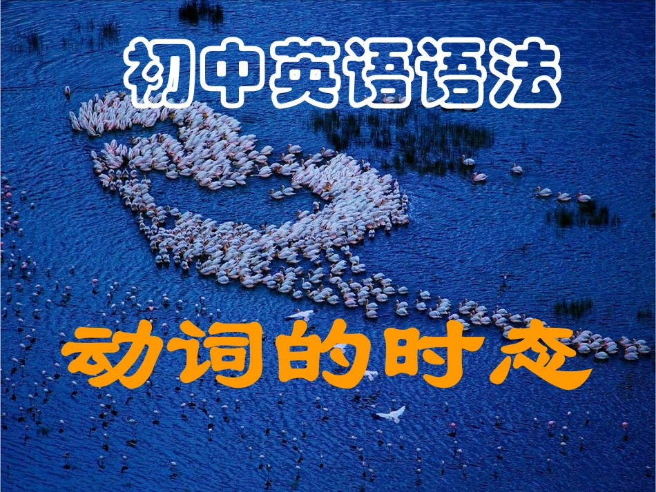 初中英语时态讲解_第1页