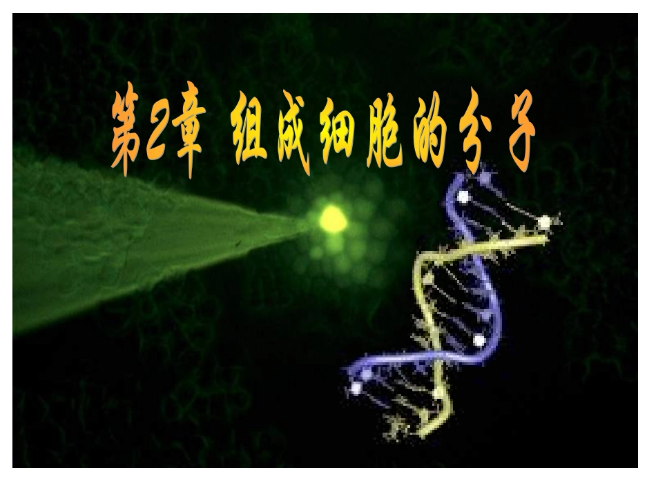 人教版必修1第2章第4节细胞中的糖类和脂质（共17张PPT）_第1页
