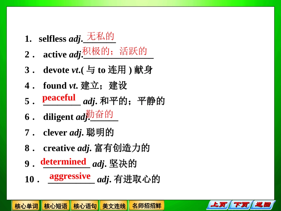 2013高考英语二轮复习精品课件写作练习：崇拜偶像_第3页