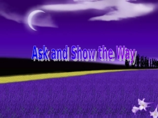 英语学习-问路指路