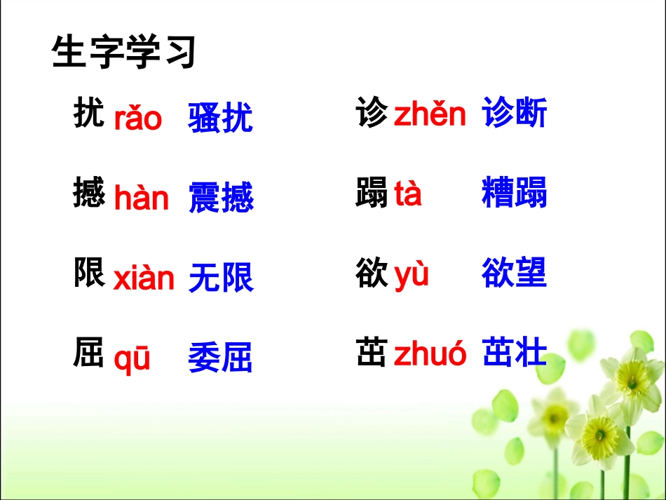 《生命生命》教学课件_第3页