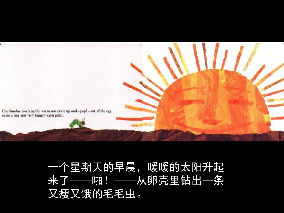 绘本《肚子好饿的毛毛虫》_第3页