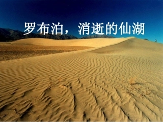 12罗布泊消逝的仙湖2
