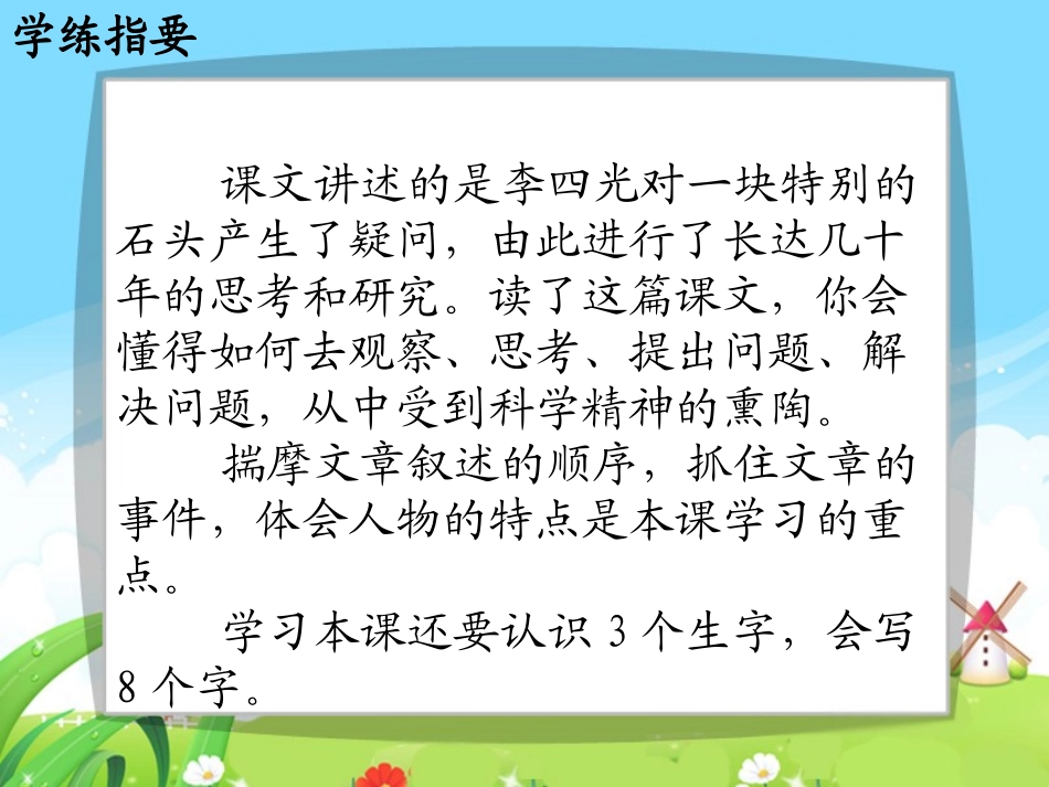 一块特别的石头每课一练_第2页