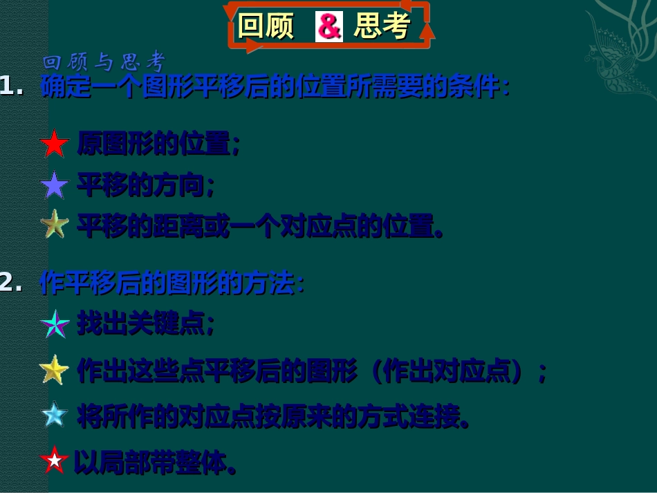 【精品课件二】32简单的平移作图_第2页
