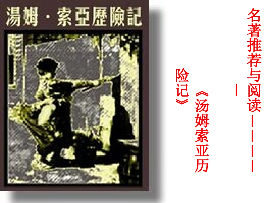 名著阅读《汤姆索亚历险记》(复习版)_第1页
