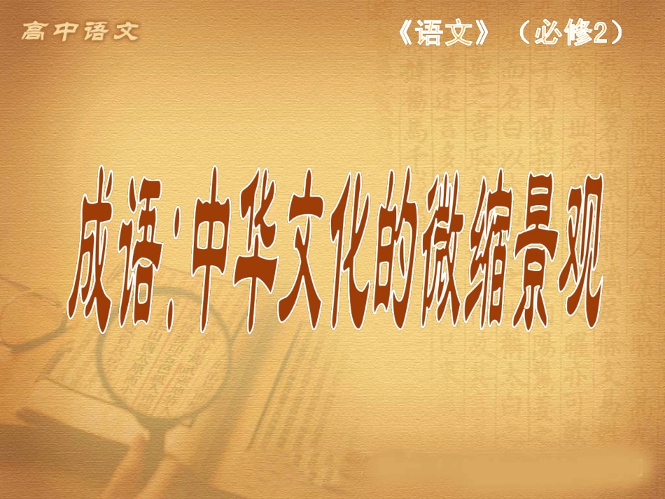 《成语：中华文化的微缩景观》课件1(1)(1)_第2页