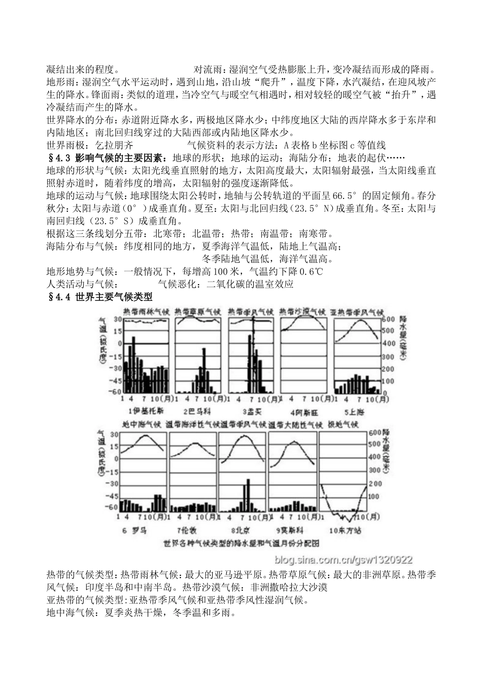 湘教版2011年中考地理复习提纲_第3页