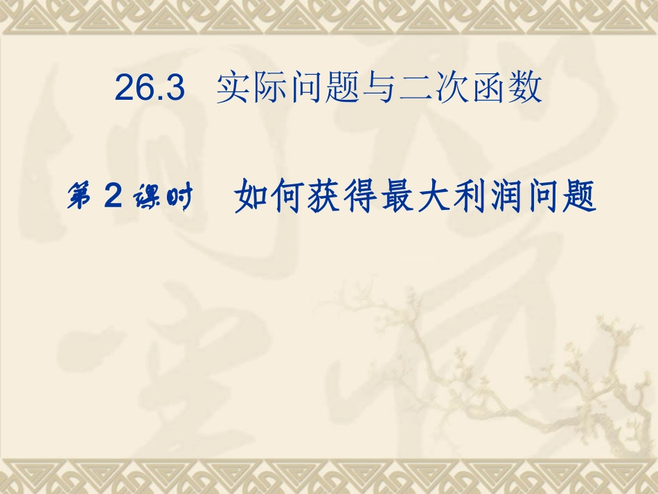 263实际问题与二次函数2_第3页