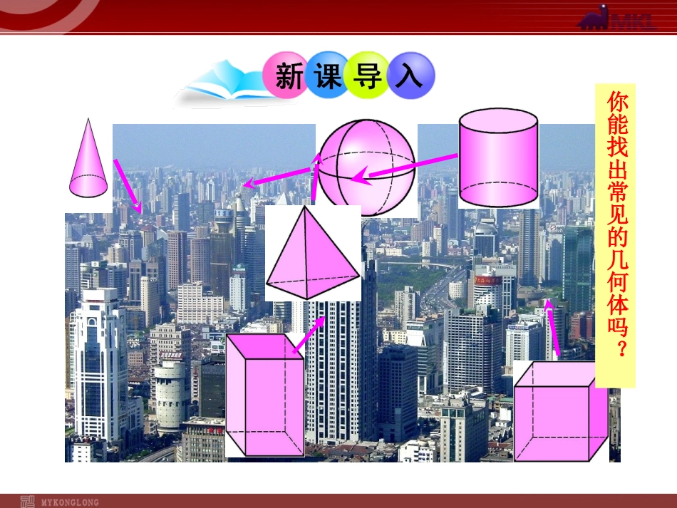 初中数学教学课件：412点、线、面、体（人教版七年级上）_第3页