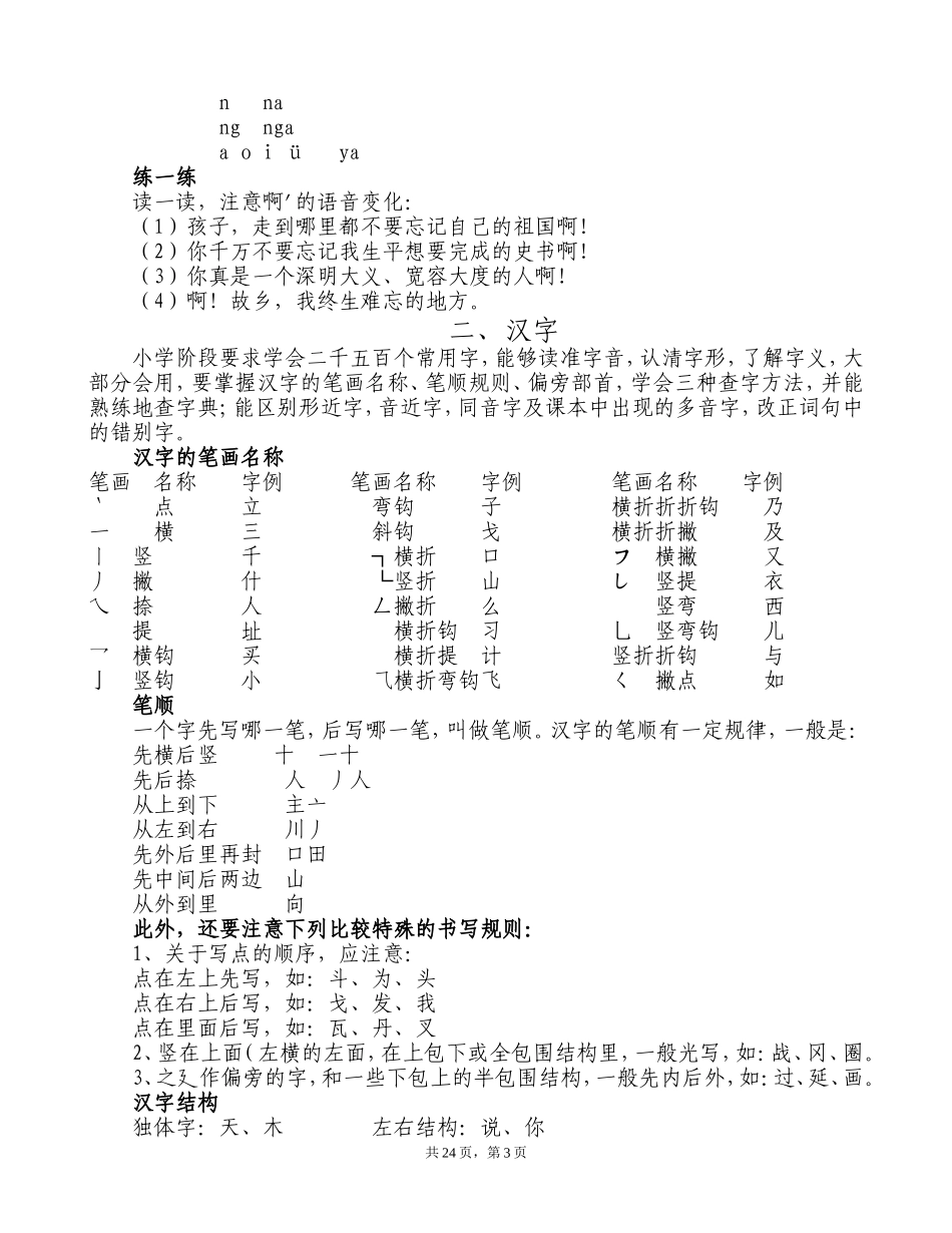 六年级语文复习归类资料_第3页