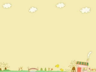 幼儿园淡雅背景模板
