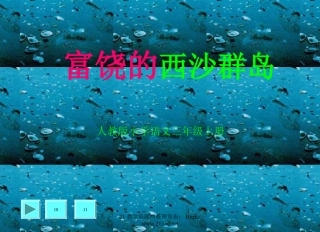 富饶的西沙群岛PPT课件